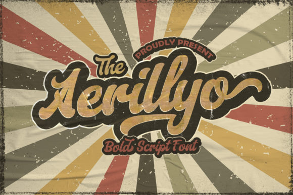 Aerillyo Font for Creative Web Projects