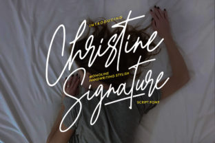 Christine Signature Font Review