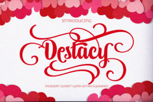 Destacy: A Script Font for Elegant Branding