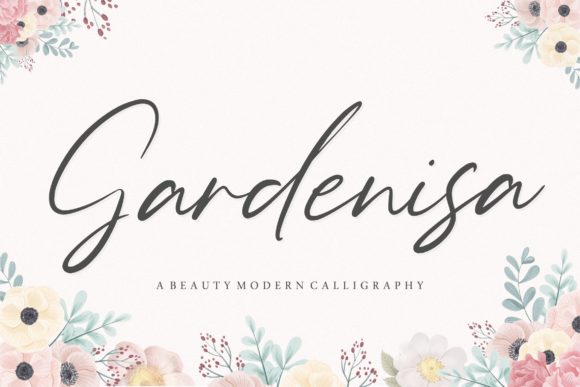 Gardenisa Font: Elegant Script for Designers