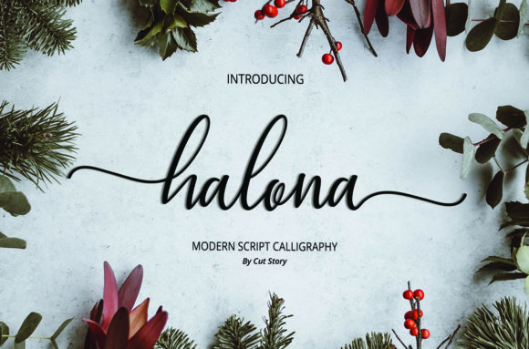Halona Font for Creative Campaigns
