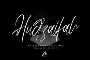 Hudzaifah Font for Elegant Campaigns