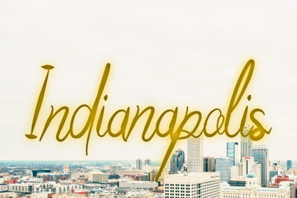 Indianapolis Font: Elegant Script for Digital Campaigns