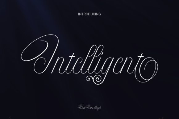 Intelligent Font for Creative Projects