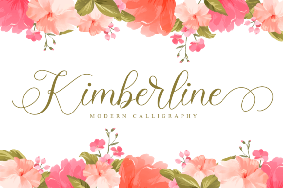 Kimberline Font: Elegant Script for Digital Design