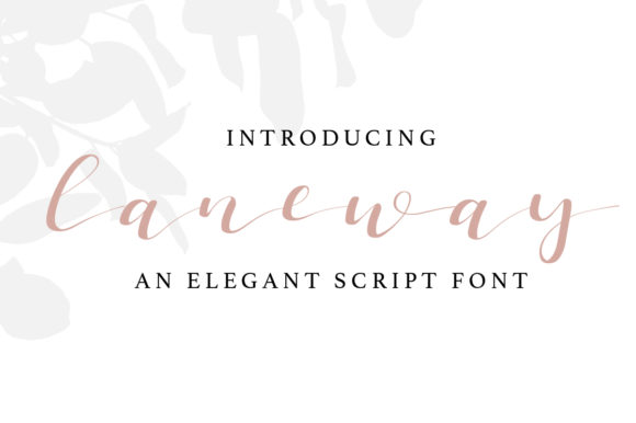 Laneway Font for Web Design