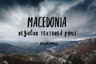 Macedonia Font for Creative Projects