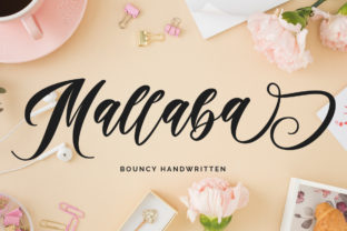 Mallaba: A Sweet Handwritten Font for Web Design