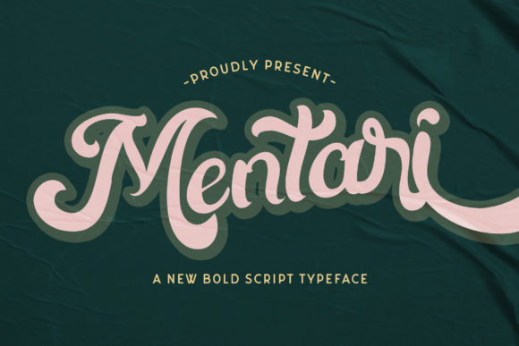Mentari Font for Creative Makers