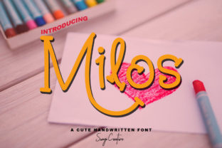 Milos Font: Cute Script for Digital Marketing