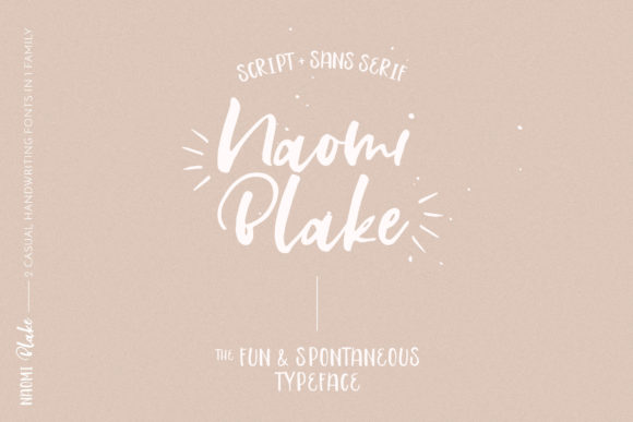 Naomi Blake Font for Elegant Design