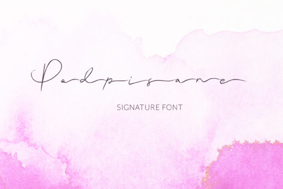 Podpisane Font Review
