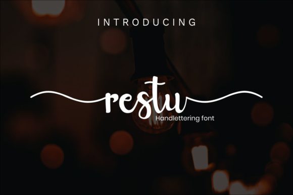 Restu: A Script Font for Elegant Branding