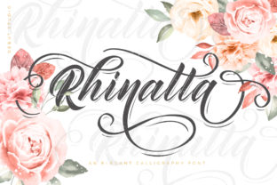 Rhinatta: A Cute Script Font for Creative Projects