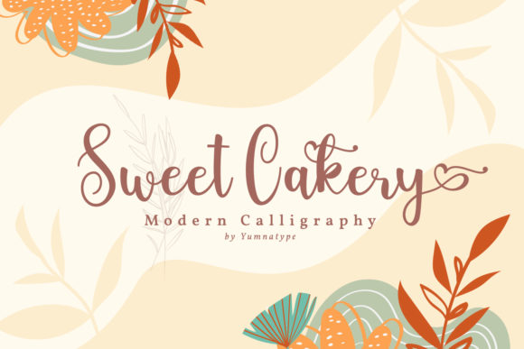 Sweet Cakery Font for Business Branding