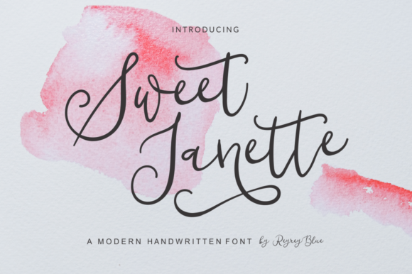 Sweet Janette Font for Elegant Branding