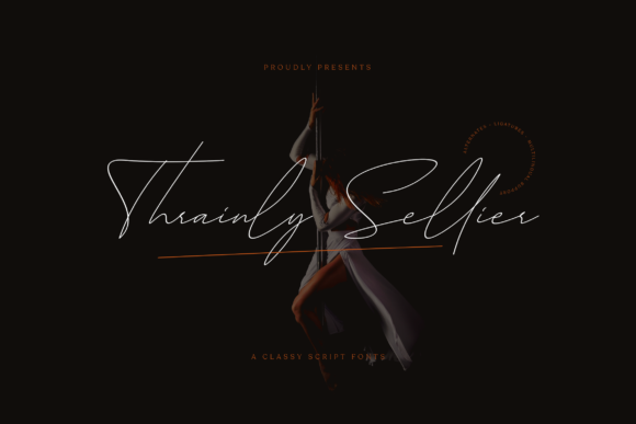 Thrainly Sellier Font for Elegant Branding