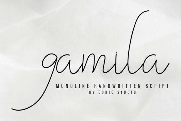 Use Gamila for Elegant Branding