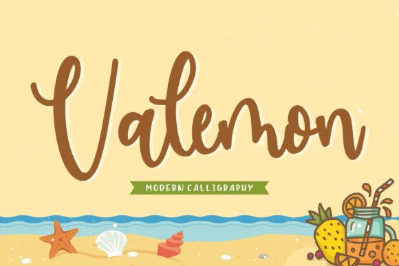 Valemon Font for Creative Projects