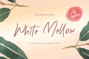 White Mellow: A Handwritten Font for Creative Projects